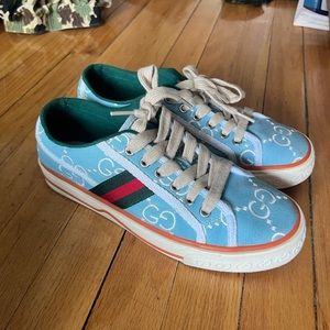 Gucci Embroidered GG 1977 Tennis Sneaker